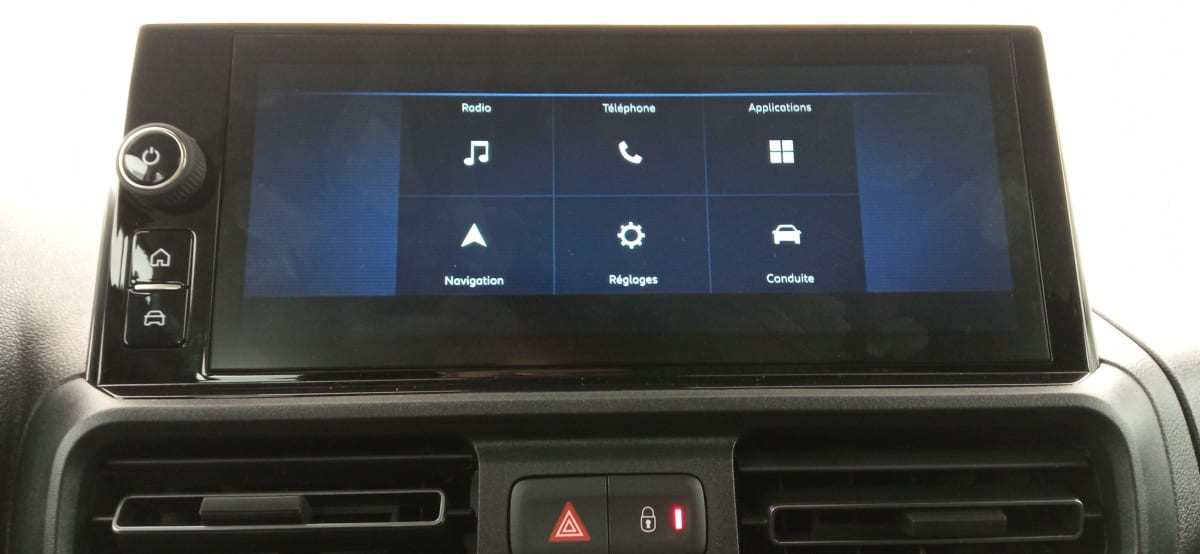 OPEL COMBO CABINE APPROFONDIE CA M BLUEHDI 100 S S BVM6 + Pack vitrage complet + Apple CarPlay + Android auto