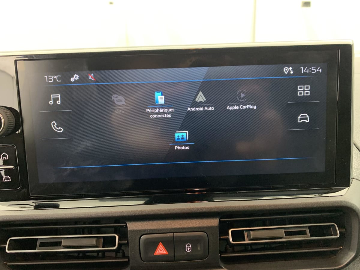 PEUGEOT PARTNER M 650 KG BLUEHDI 100 S S BVM6 + Apple carplay + Android auto