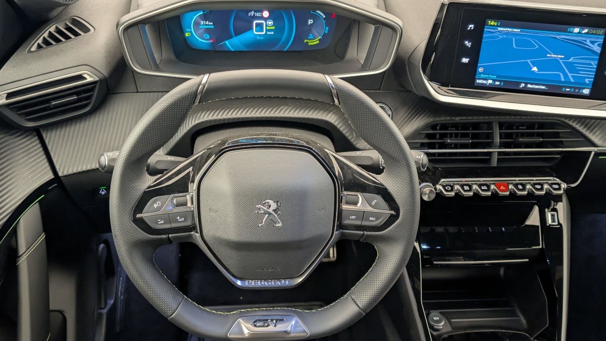 PEUGEOT 208 ELECTRIQUE 50 KWH 136CH GT + Pack Drive Assist Plus + ADML
