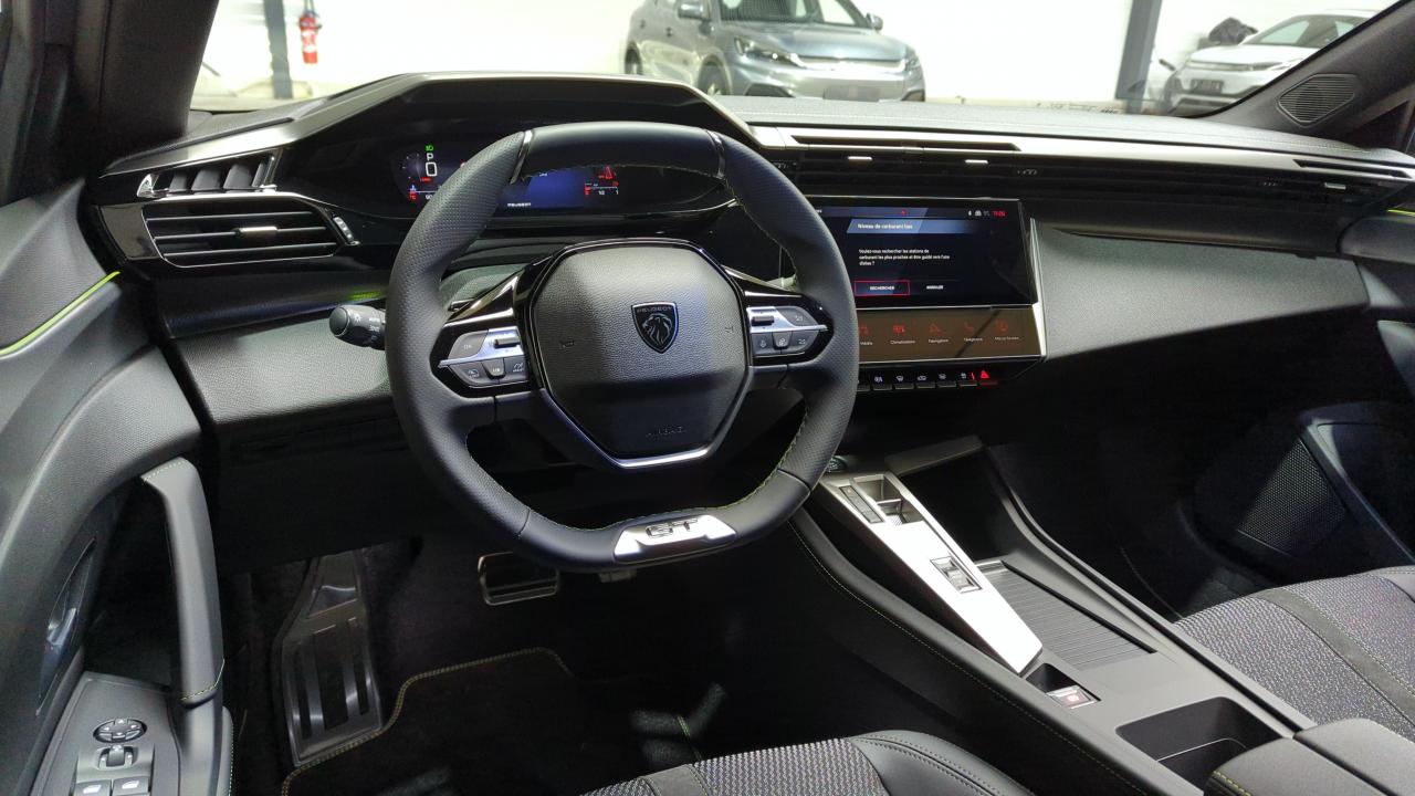 PEUGEOT 308 BLUEHDI 130CH S&S EAT8 GT + ANGLES MORTS + CAMERA 360