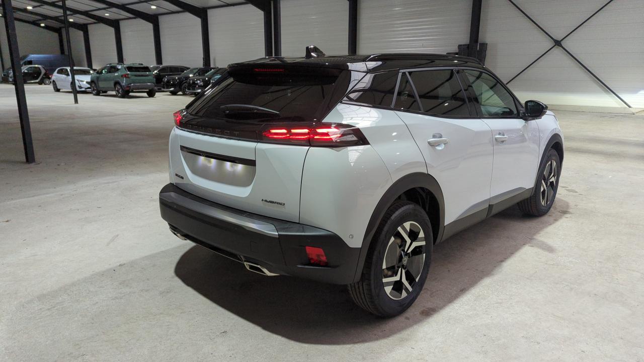 PEUGEOT 2008 NOUVEAU HYBRID 136 E-DCS6 GT + ANGLES MORTS + TOIT PANO