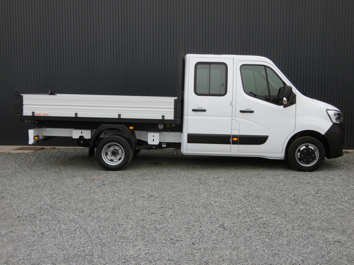 RENAULT MASTER PHASE 2 L3H1 DOUBLE CAB + BENNE GRAND CONFORT 165 energy dCI