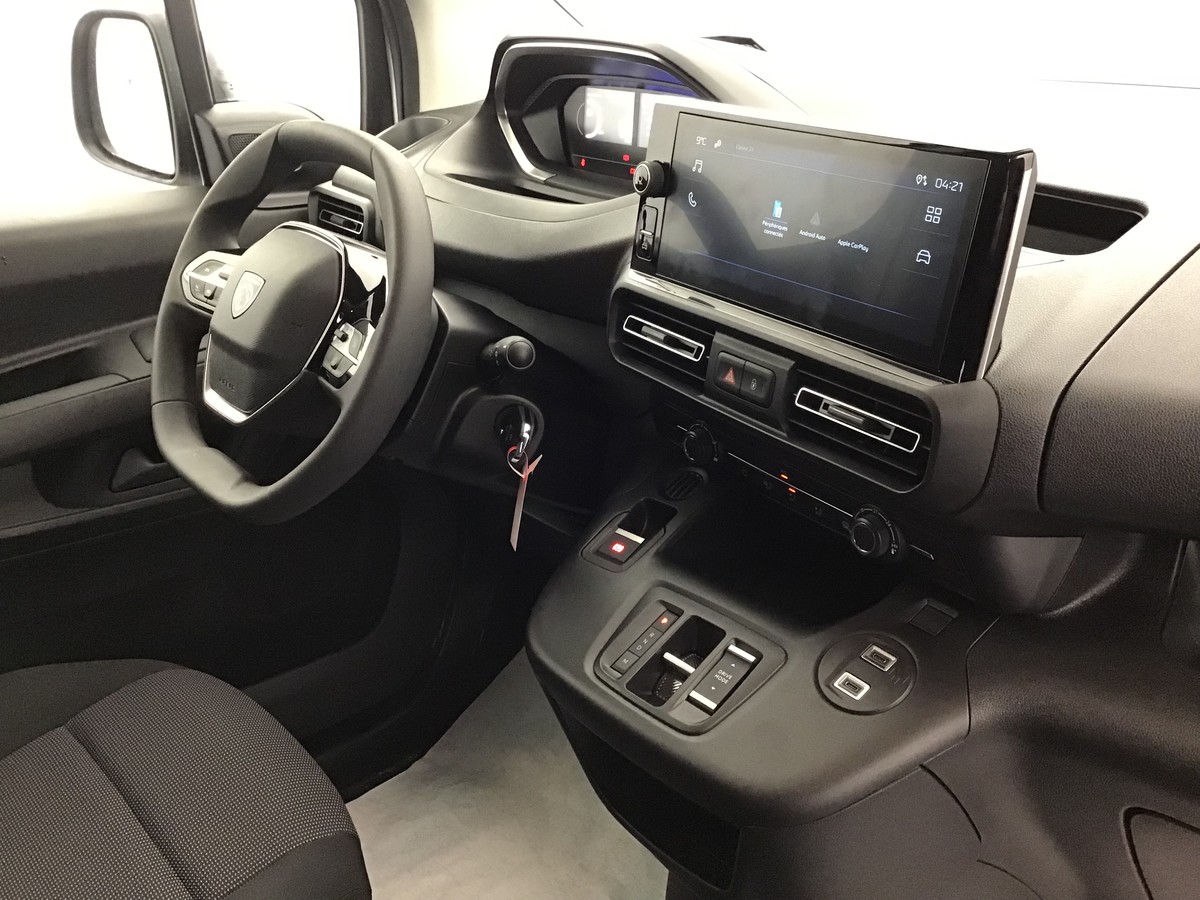 PEUGEOT PARTNER STANDARD HEAVY 1000 KG VAN 1.5 Bluehdi 130ch Eat8 Van + Apple CarPlay + Android auto + Caméra recul