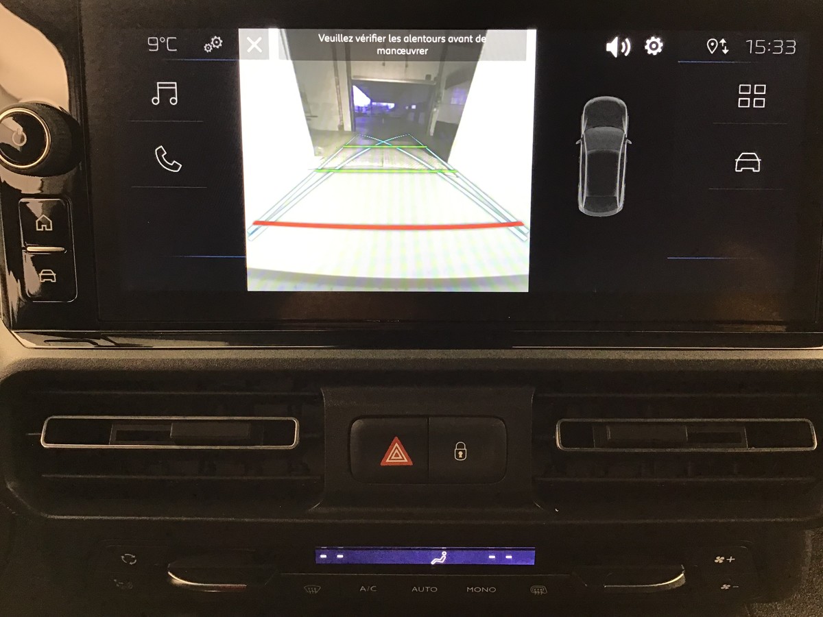 PEUGEOT PARTNER LONG HEAVY 1000 KG VAN 1.5 Bluehdi 130ch Eat8 Van + Caméra recul + ADML + Apple carplay + Android auto