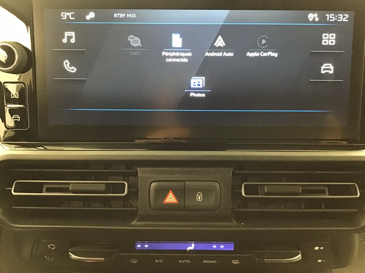 PEUGEOT PARTNER LONG HEAVY 1000 KG VAN 1.5 Bluehdi 130ch Eat8 Van + Caméra recul + ADML + Apple carplay + Android auto