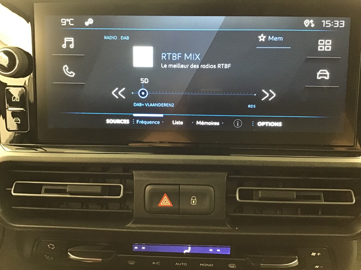 PEUGEOT PARTNER LONG HEAVY 1000 KG VAN 1.5 Bluehdi 130ch Eat8 Van + Caméra recul + ADML + Apple carplay + Android auto