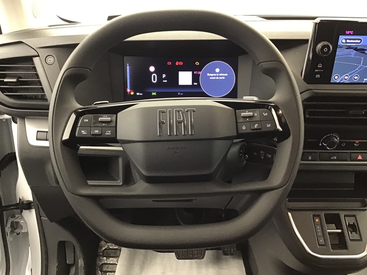 FIAT SCUDO L2 VAN 2.0 Turbo D 145ch Ba-8 Van + Caméra recul + Apple carplay + Android auto