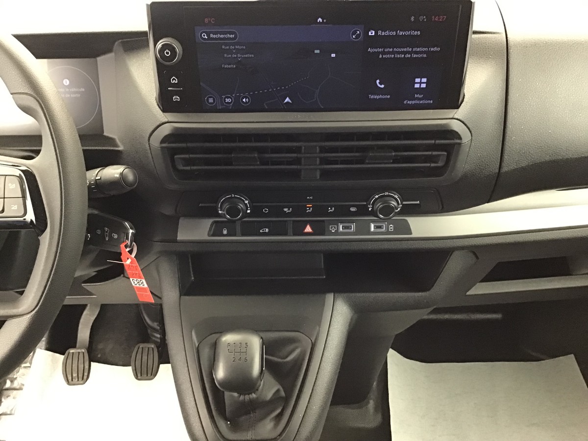 FIAT SCUDO L3 VAN 2.0 Turbo D 145ch Bvm6 Van + Caméra recul + Apple CarPlay + Android auto