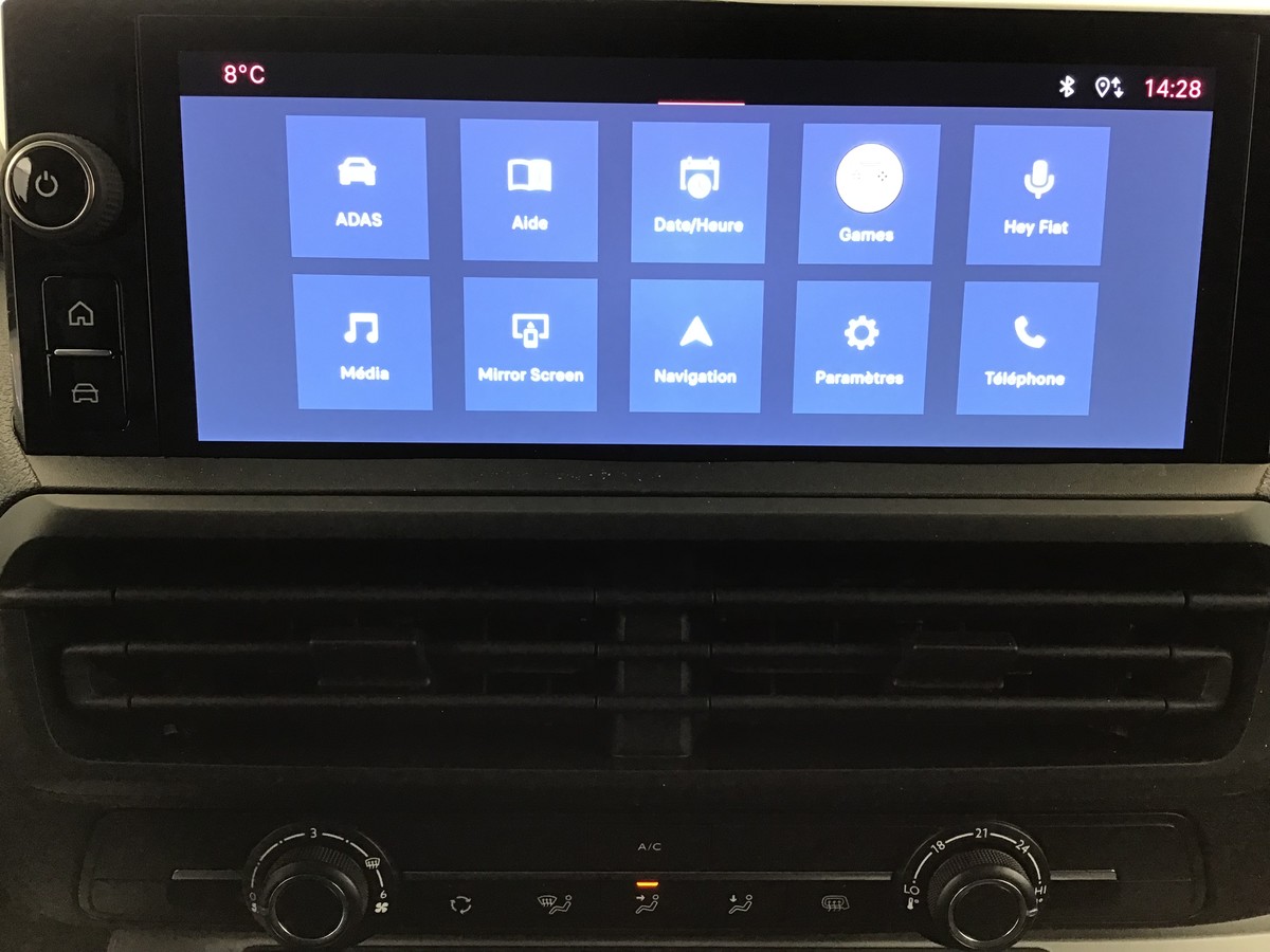 FIAT SCUDO L3 VAN 2.0 Turbo D 145ch Bvm6 Van + Caméra recul + Apple CarPlay + Android auto