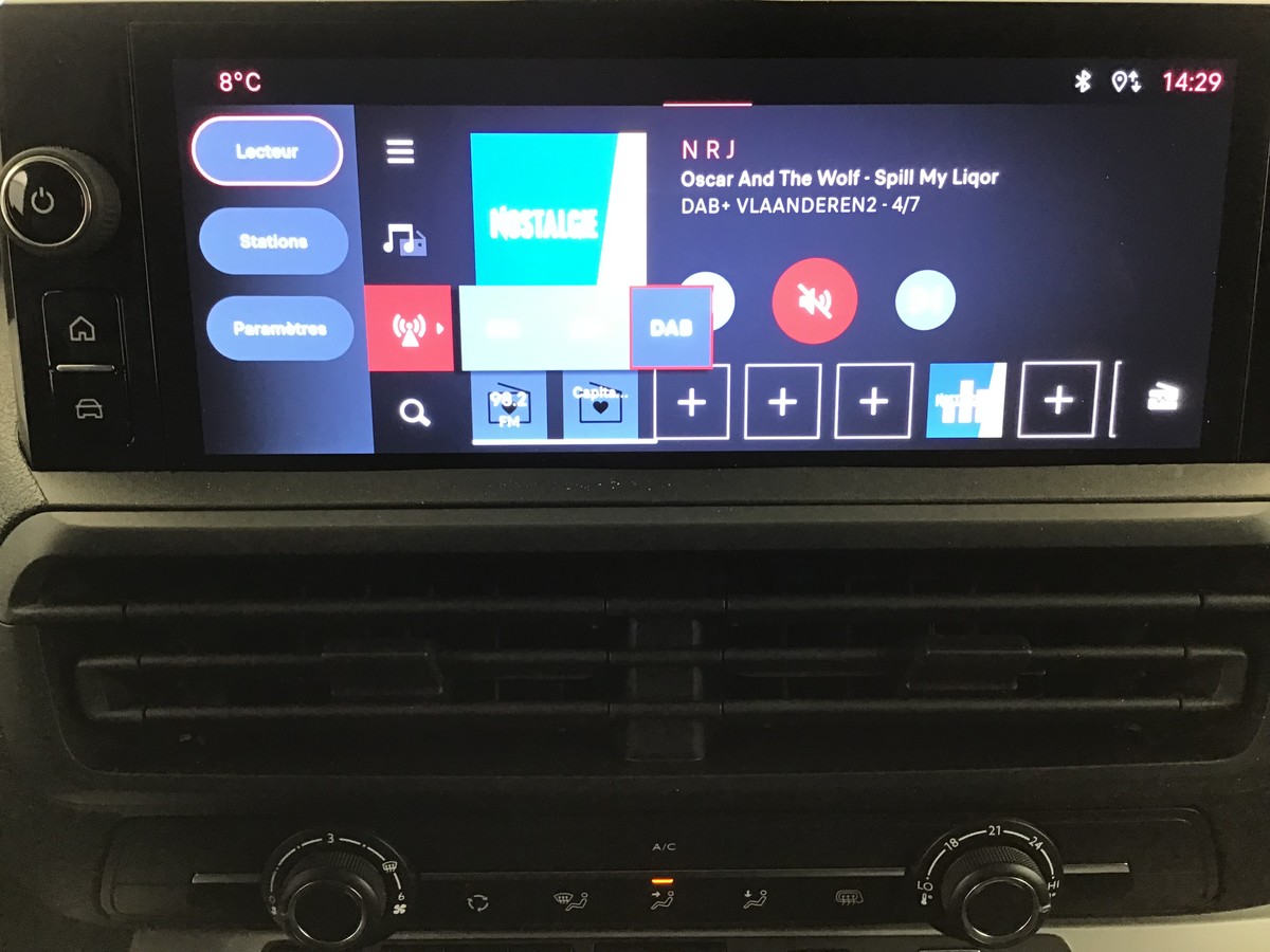 FIAT SCUDO L3 VAN 2.0 Turbo D 145ch Bvm6 Van + Caméra recul + Apple CarPlay + Android auto