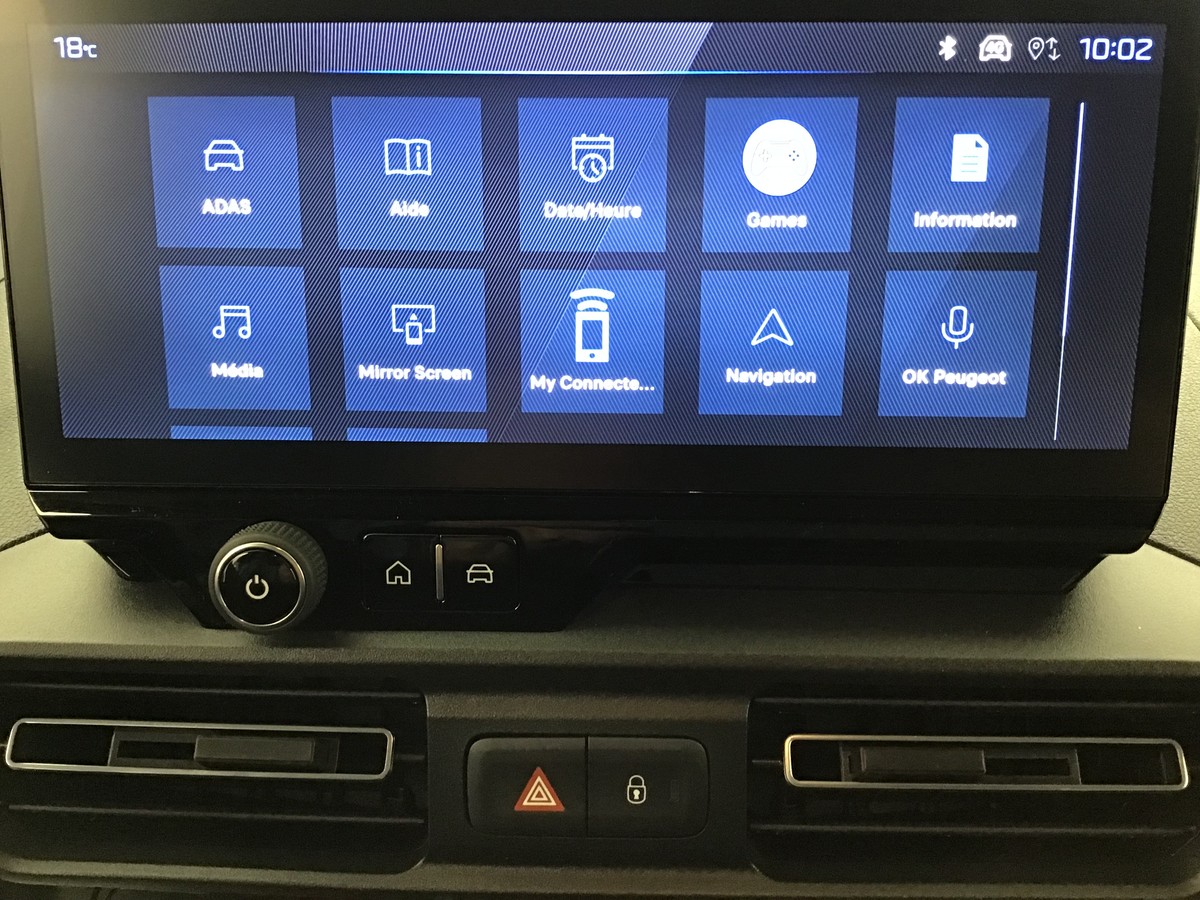 PEUGEOT PARTNER STANDARD LIGHT 650 KG VAN 1.5 Bluehdi 130ch Eat8 Van
